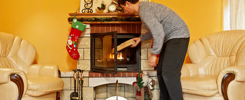 Gas to Wood-Burning Fireplace Conversion Services in New Bern, North Carolina