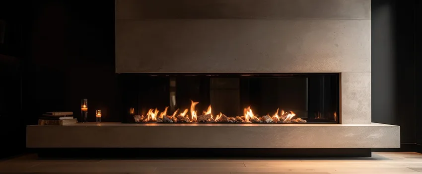 Gas Fireplace Ember Bed Design Services in New Bern, North Carolina