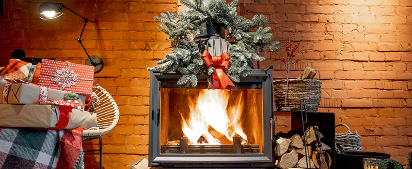 Travis Industries Linear Gas Fireplace Installation in New Bern, North Carolina