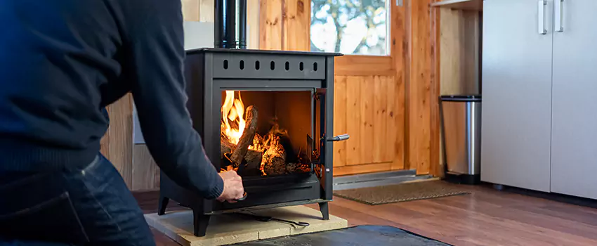 Open Hearth Wood Fireplace Installation in New Bern, NC