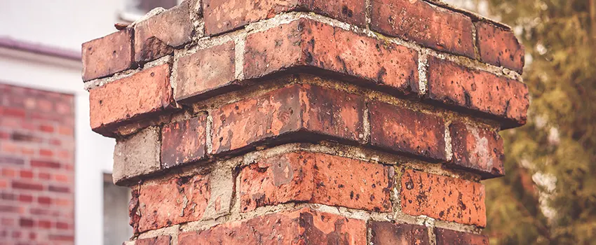 Cracked Chimney Bricks Repair Cost in New Bern, North Carolina