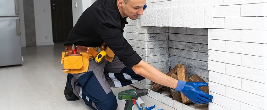 Fireplace Damaged Damper Frame Repair Services in New Bern, North Carolina