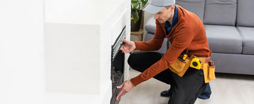 Cost of Fireplace Door Installation Service in New Bern, North Carolina